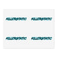 KillerStatic Text Logo Sticker Sheets