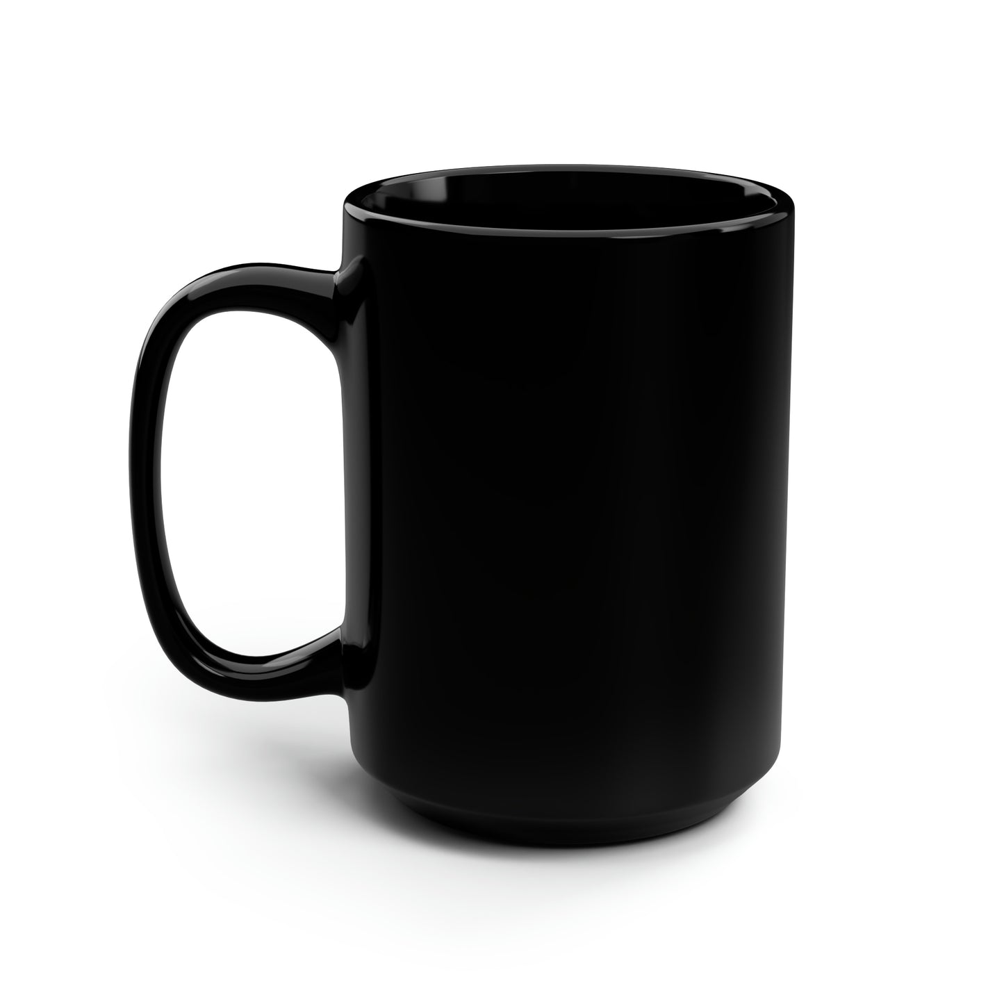 KevTheFatMan Black Mug, 15oz