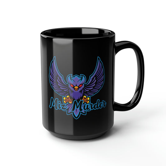 Miz Murder Black Mug, 15oz