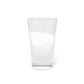 Delta FZNS Text Pint Glass, 16oz