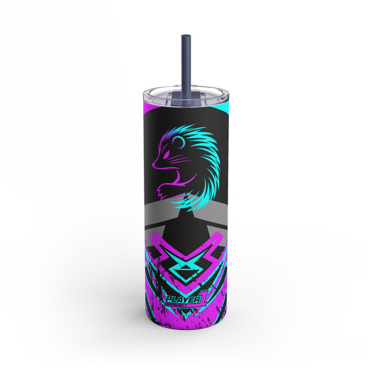 Kraven Quills Skinny Matte Tumbler, 20oz