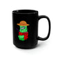 Master Pickel Joe Black Mug, 15oz