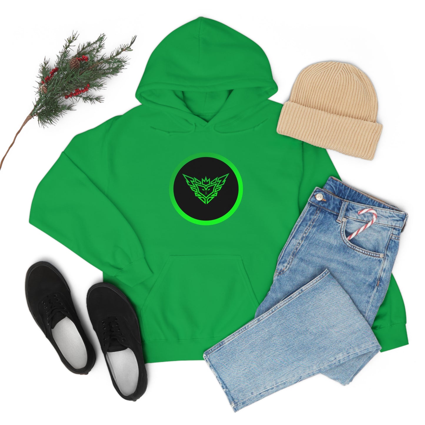 Hezekiah Circle Logo Unisex Hoodie