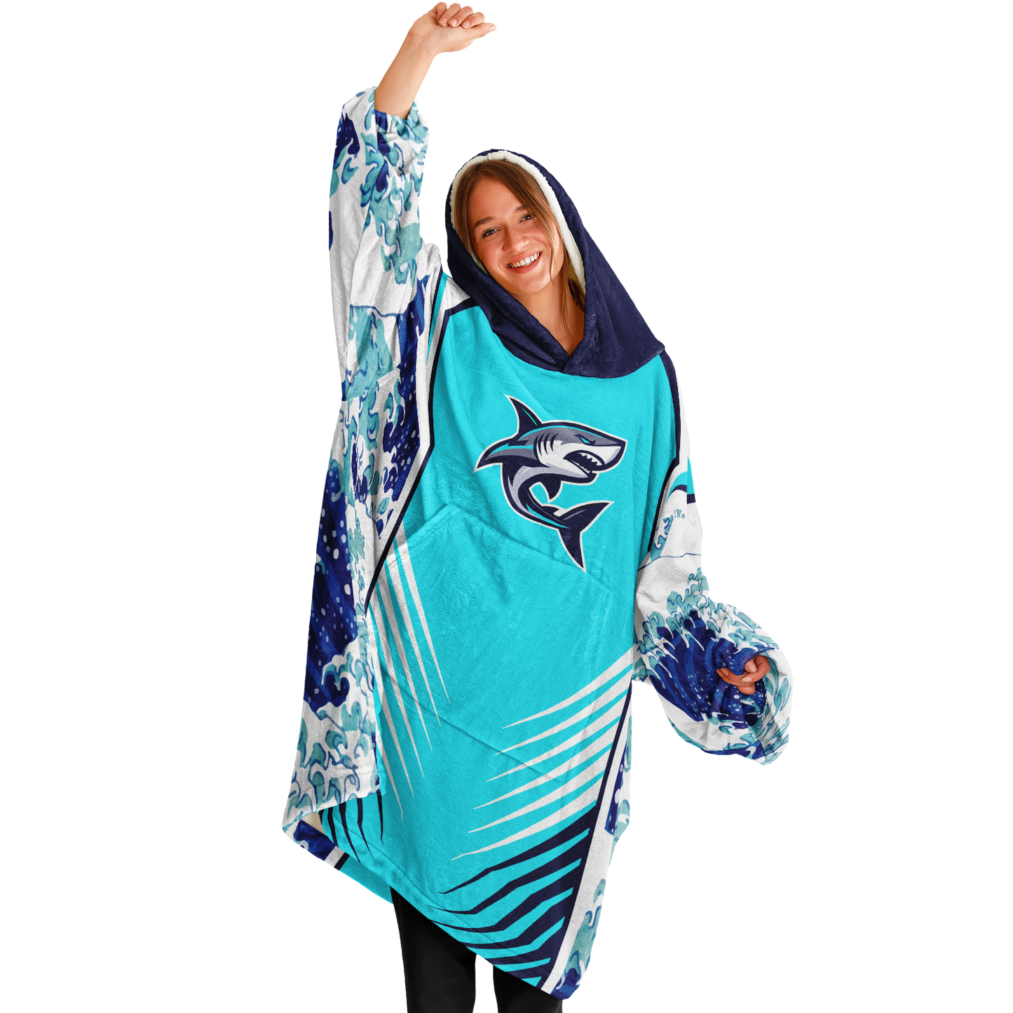 Casual Shark Gamer Hoodie