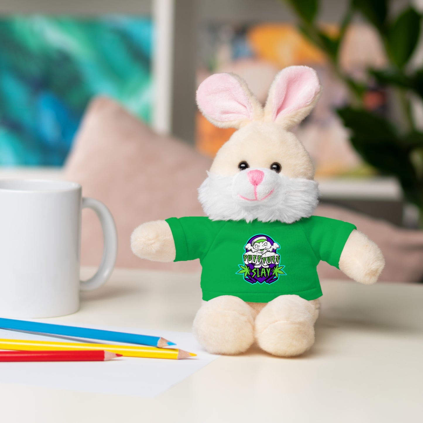 Puff Puff Slay Stuffed Animals with Tee