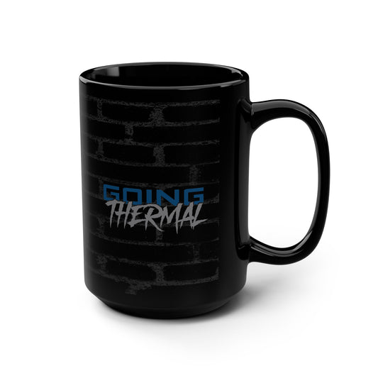 Thermal Break Going Thermal Black Mug, 15oz