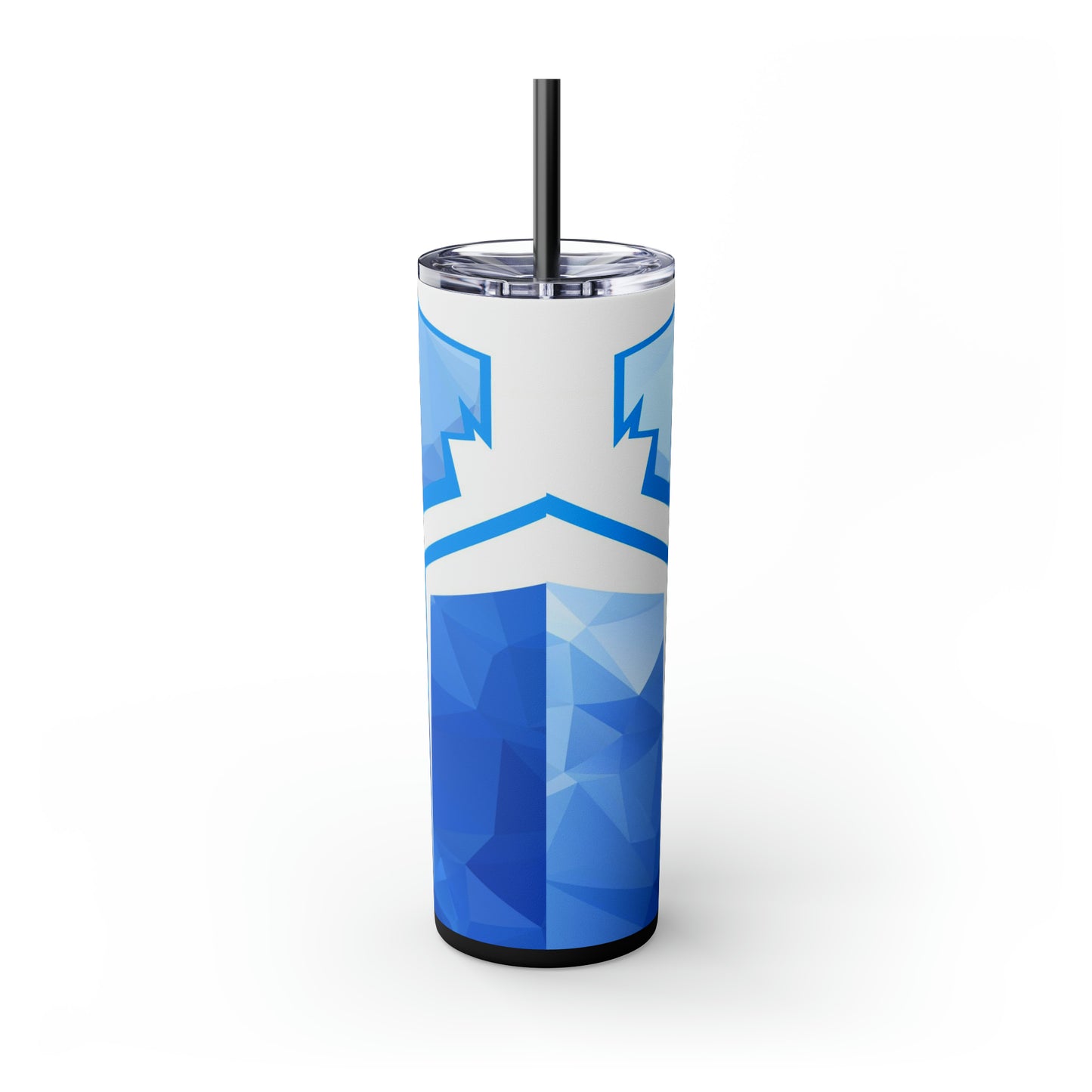 IceMan Skinny Tumbler with Straw, 20oz