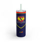 Superman85 Skinny Matte Tumbler, 20oz