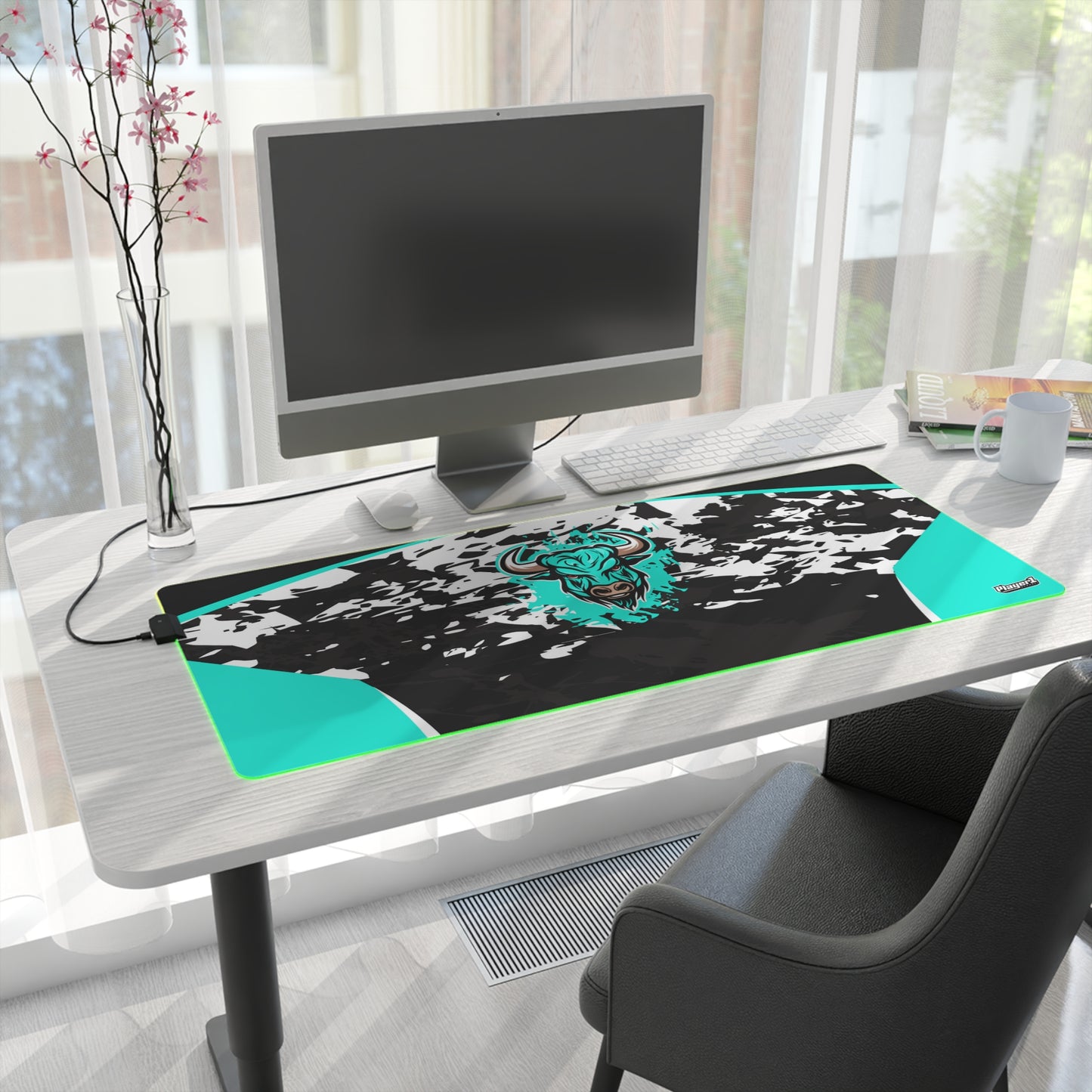 Rocky Buffulo LED Gaming Mouse Pad