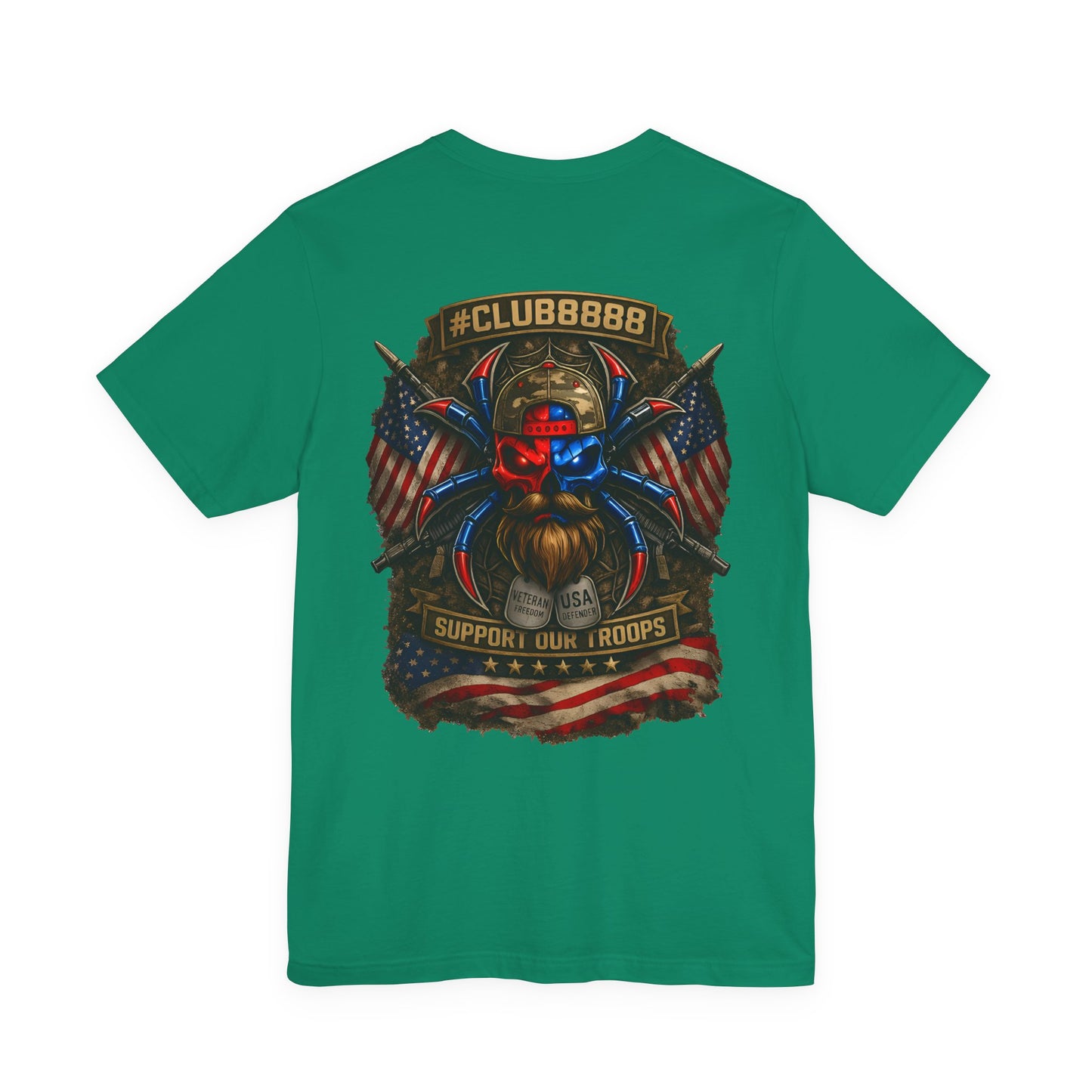 Club8888 Support The Troops Unisex T-shirt