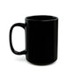Superman85 Black Mug, 15oz
