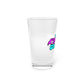 Team Kraven Quills Pint Glass, 16oz