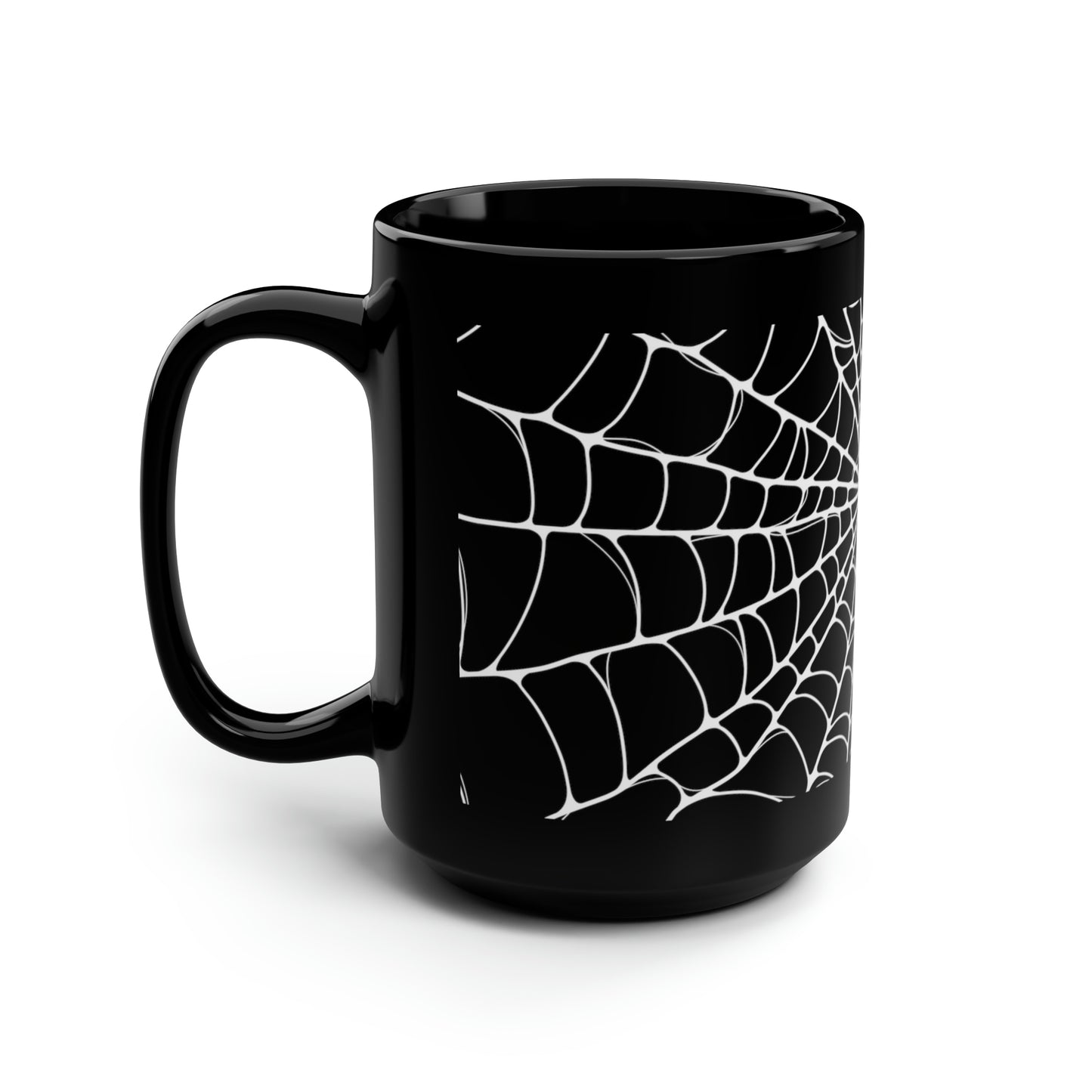 Spiderman8888 Black Mug, 15oz