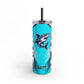 Casual Shark Skinny Matte Tumbler, 20oz