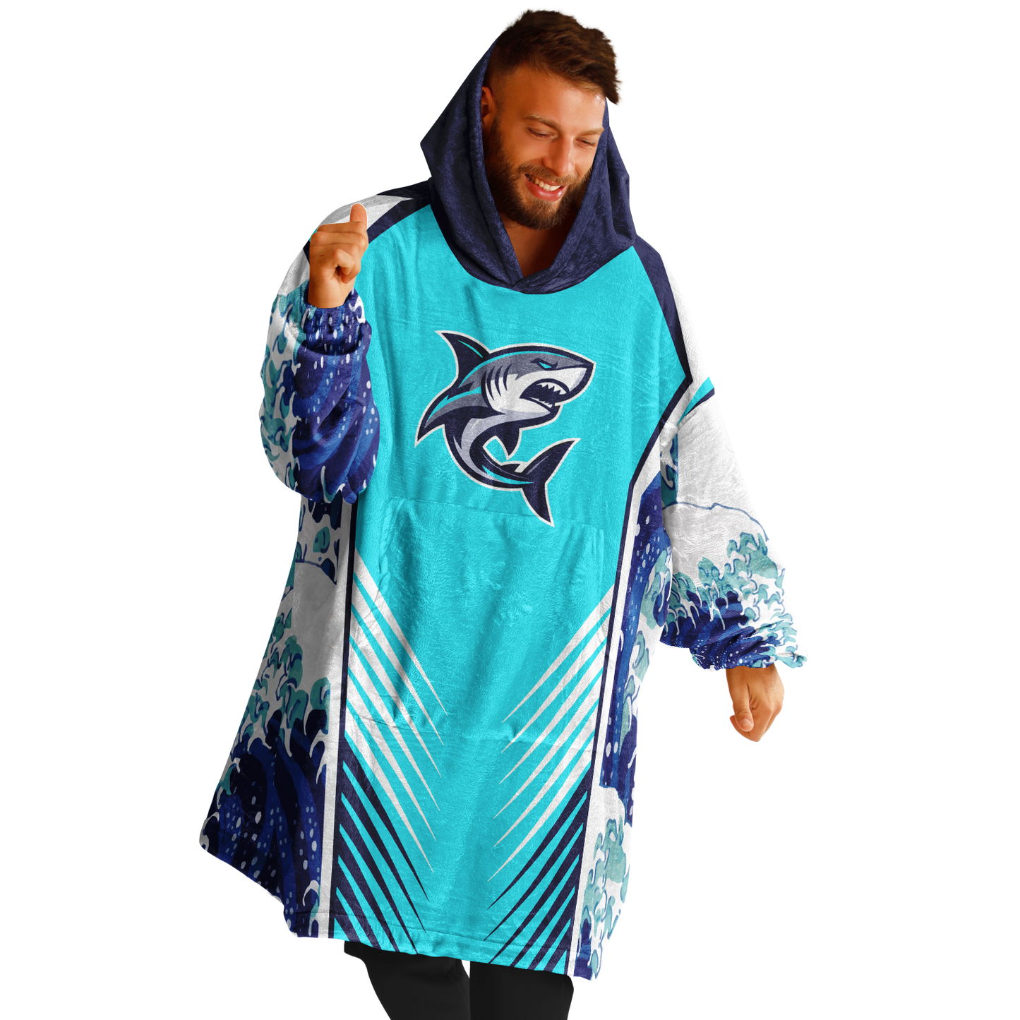 Casual Shark Gamer Hoodie