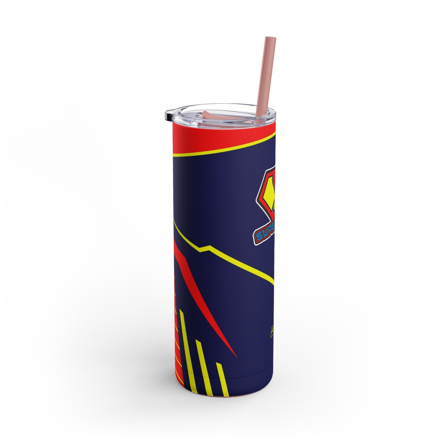 Superman85 Skinny Matte Tumbler, 20oz