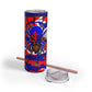 Spiderman8888 Skinny Matte Tumbler, 20oz