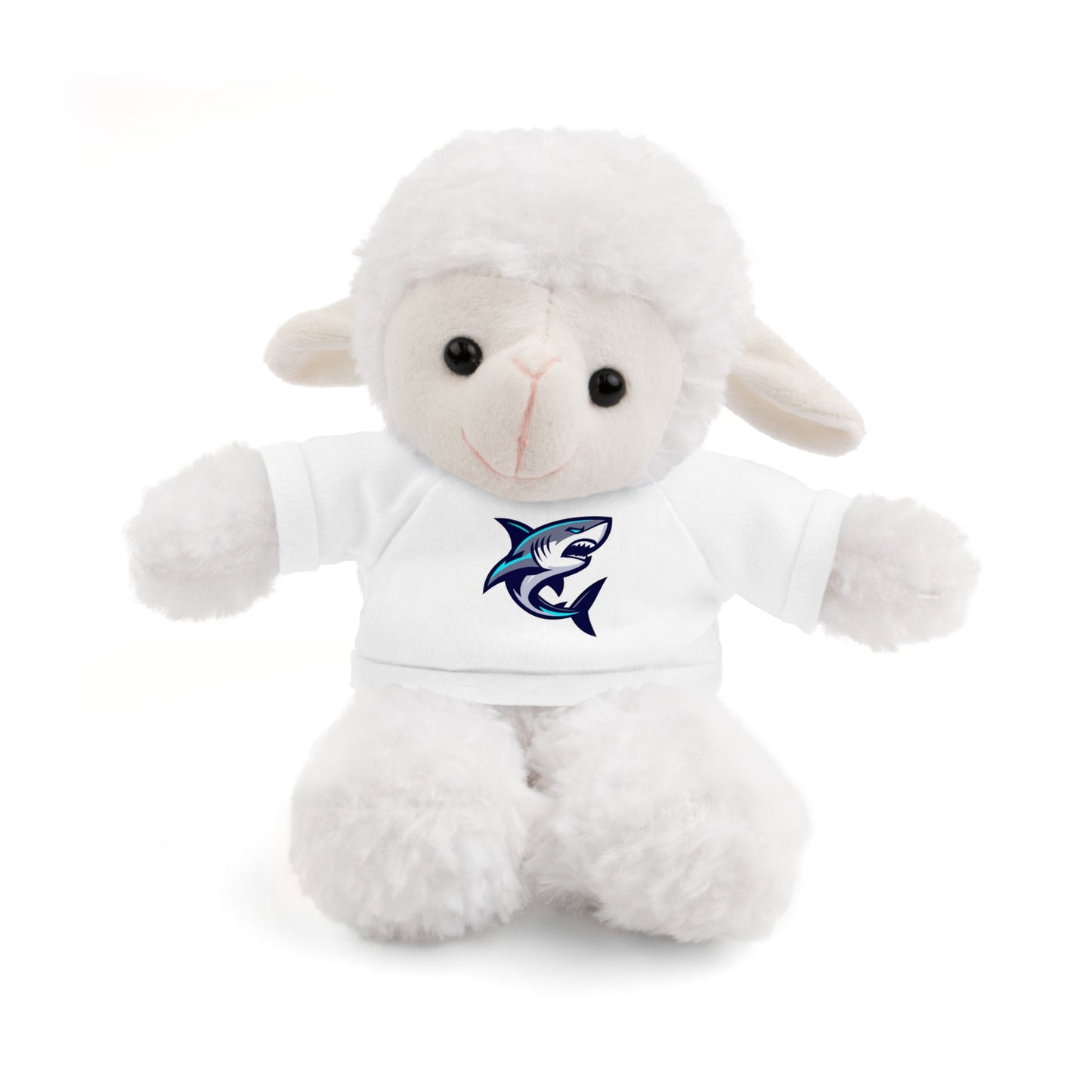 Casual Shark Classic Stuffed Animals with Tee
