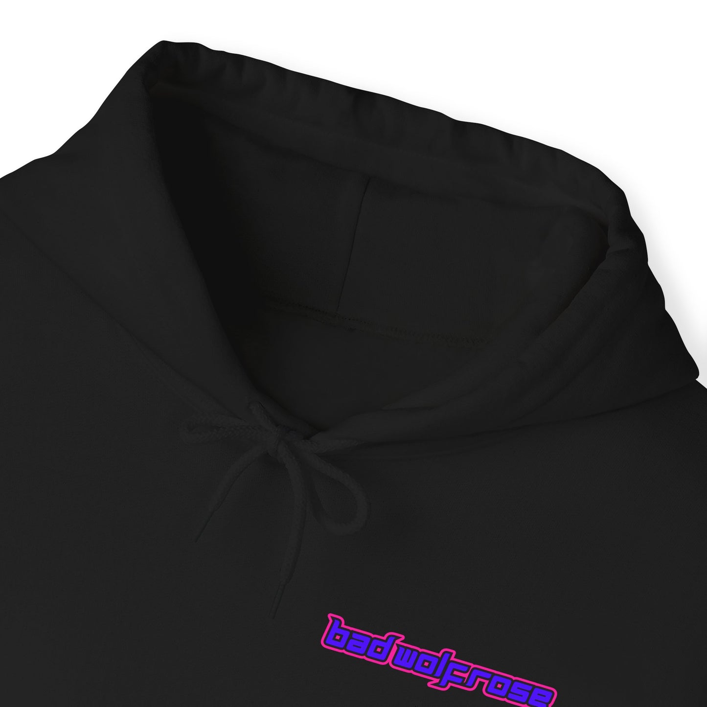 BadWolfRose Back Print Unisex Hoodie