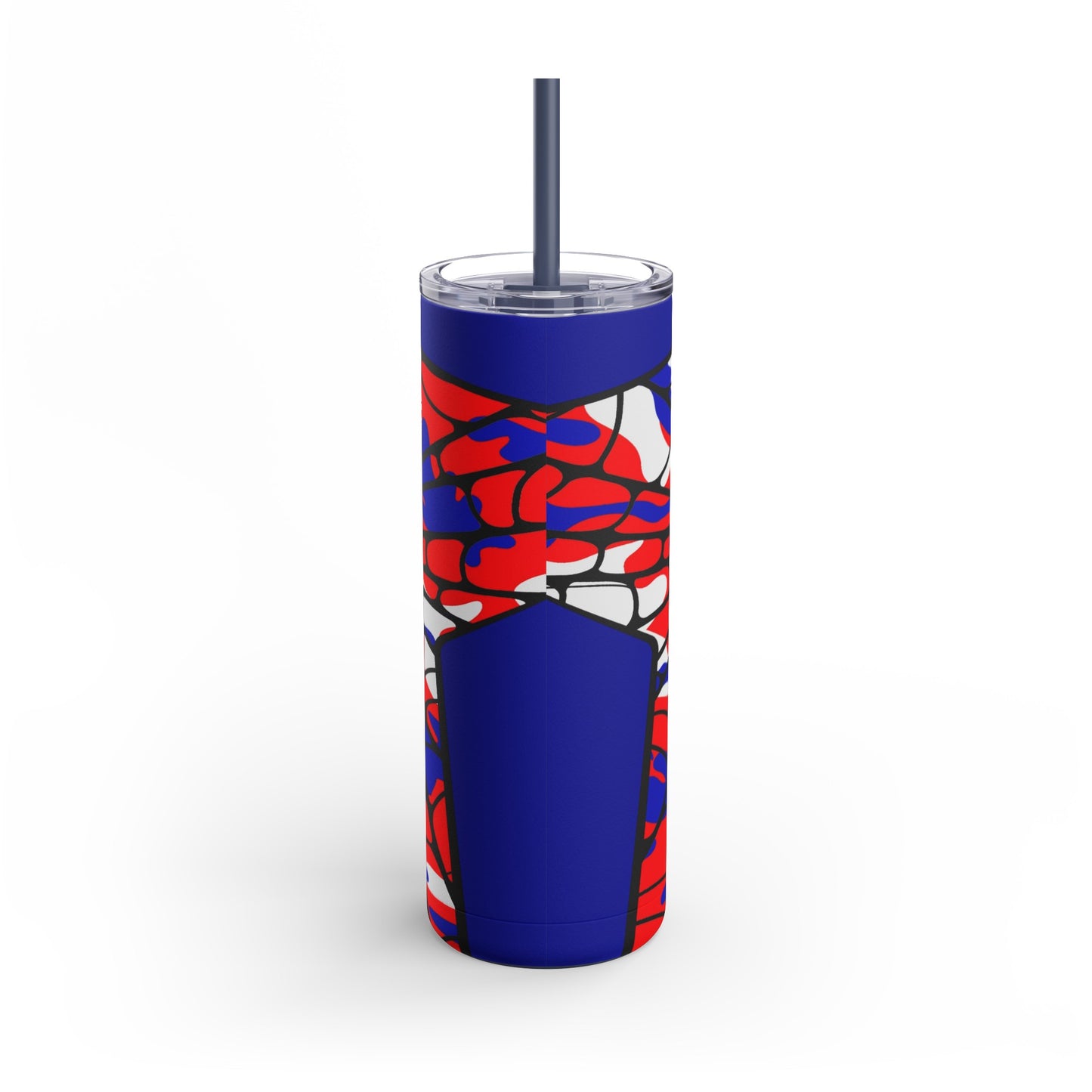 Spiderman8888 Skinny Matte Tumbler, 20oz