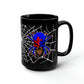 Spiderman8888 Black Mug, 15oz