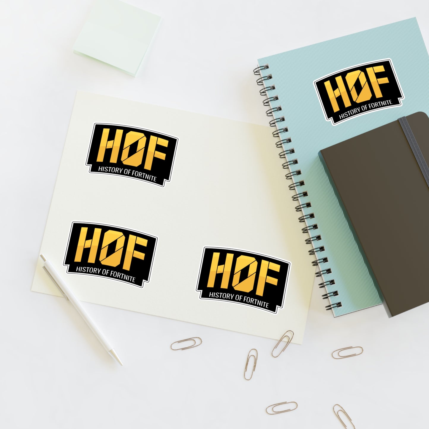 History Of FN Sticker Sheets