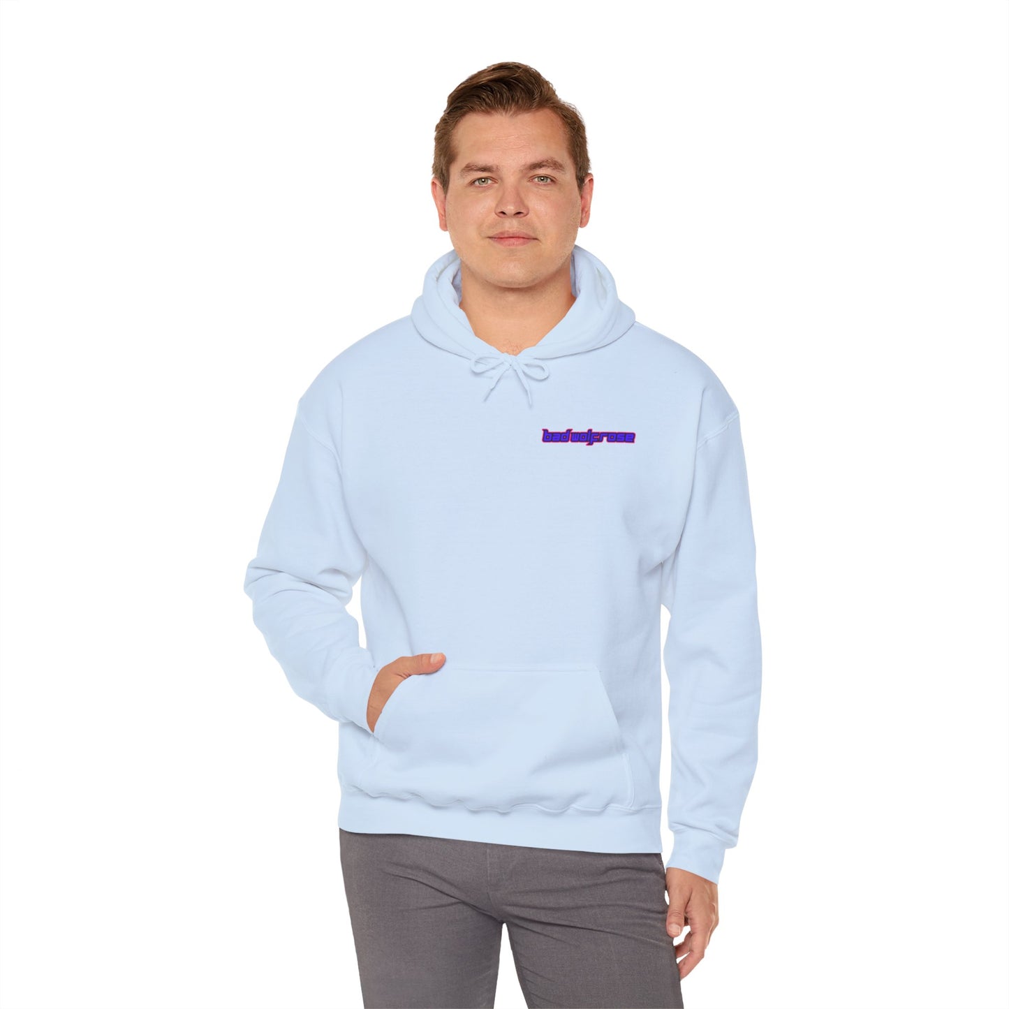 BadWolfRose Back Print Unisex Hoodie