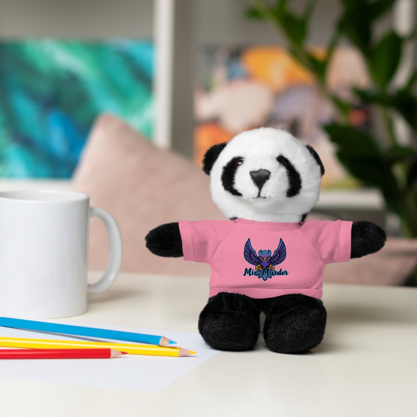 Miz Murder Stuffed Animals with Tee