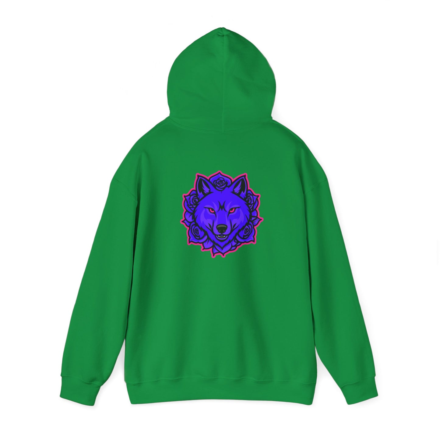 BadWolfRose Back Print Unisex Hoodie