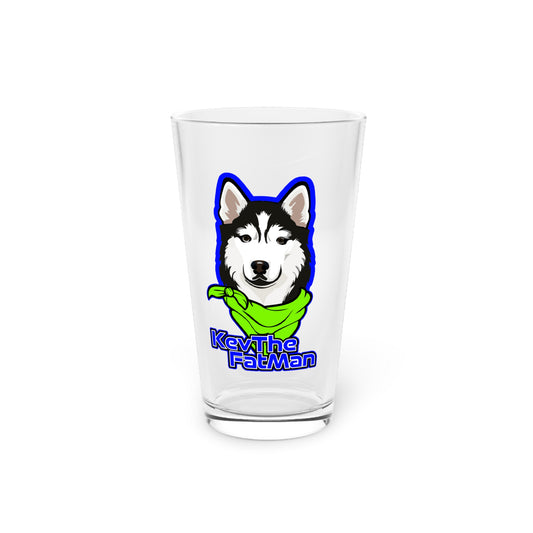 KevTheFatMan Pint Glass, 16oz