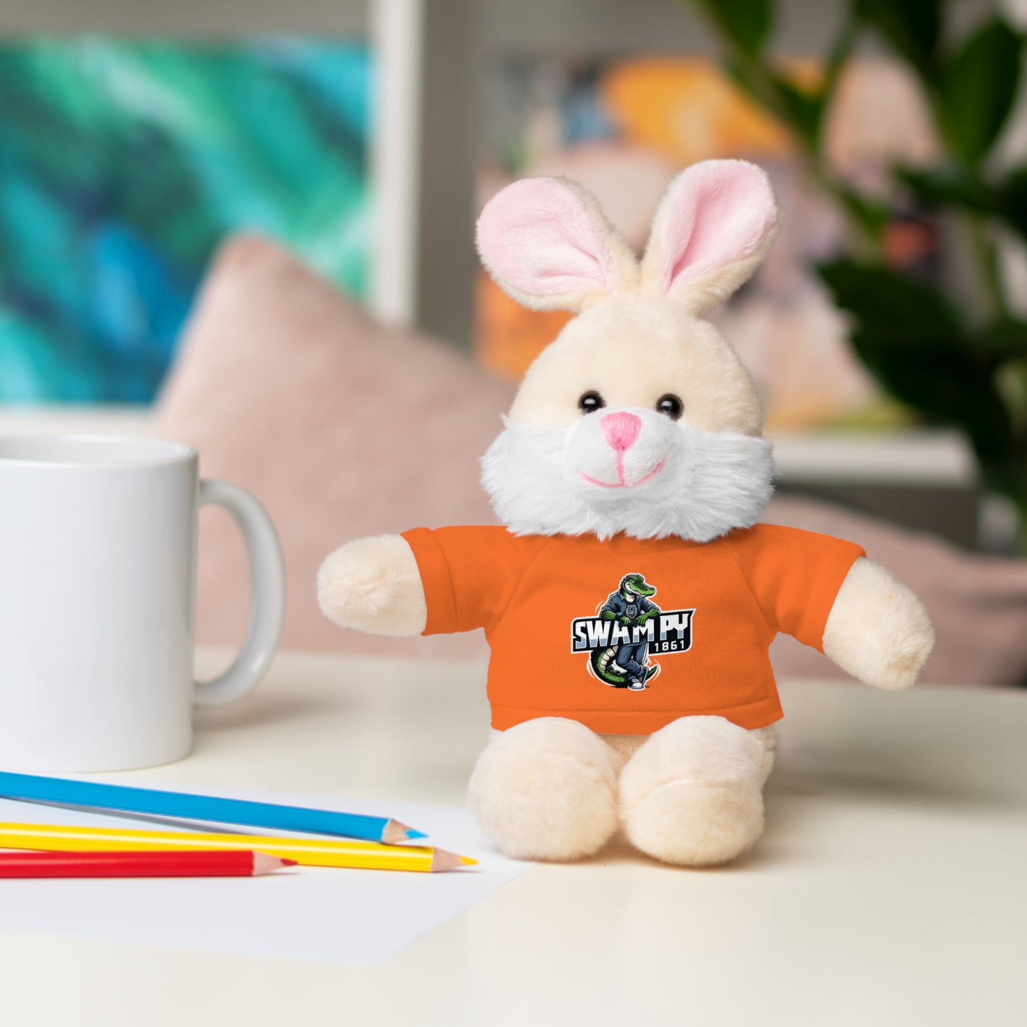 Swampy Stuffed Animals with Tee