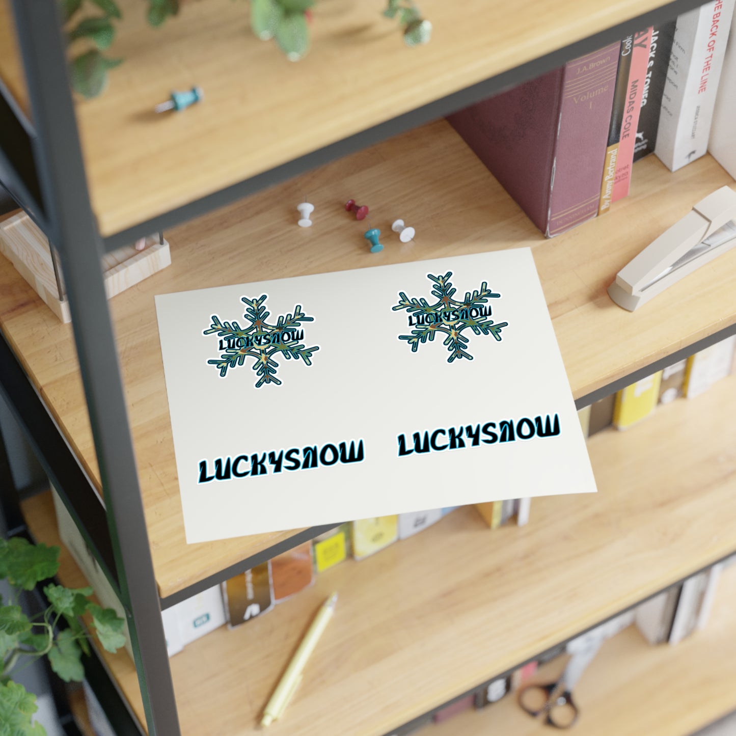 LuckySnow Sticker Sheets