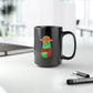 Master Pickel Joe Black Mug, 15oz