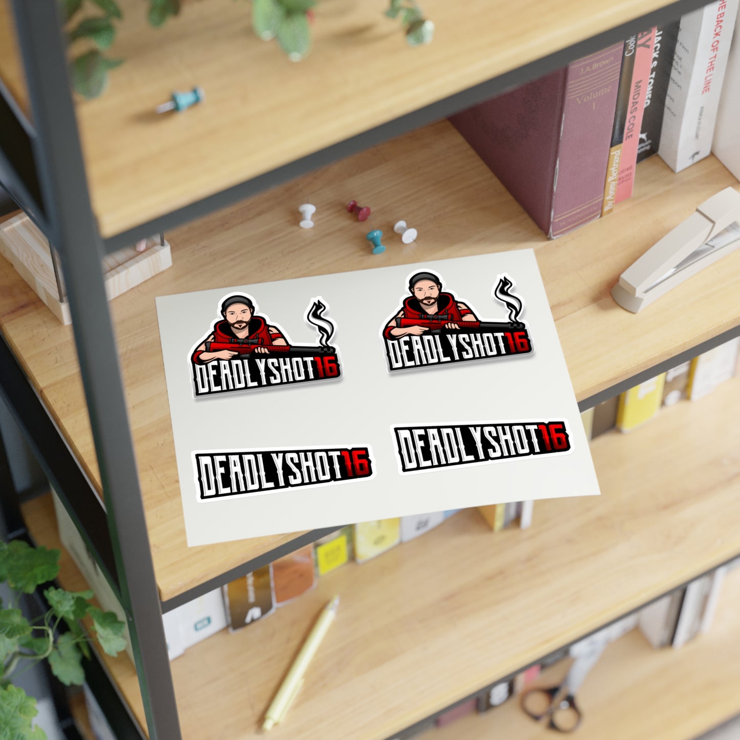 Deadlyshot16 Sticker Sheets
