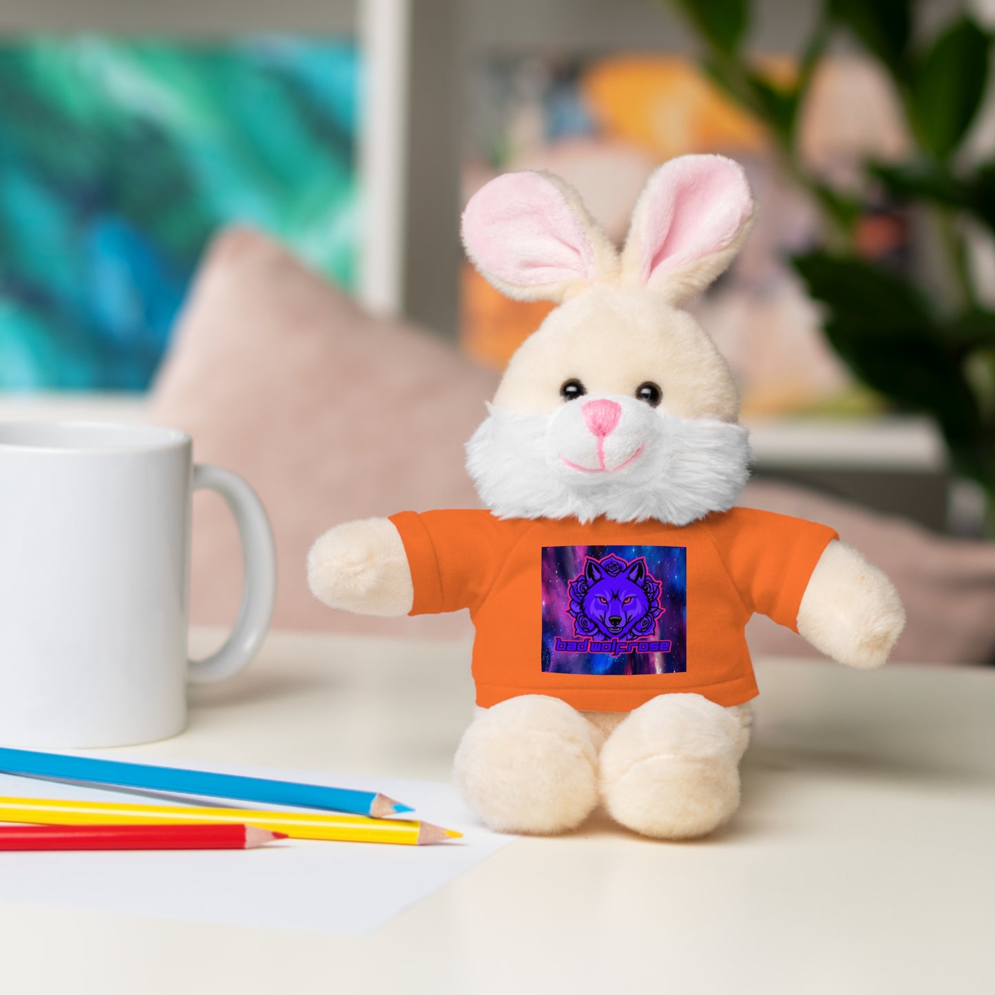 BadWolfRose Space Stuffed Animals with Tee