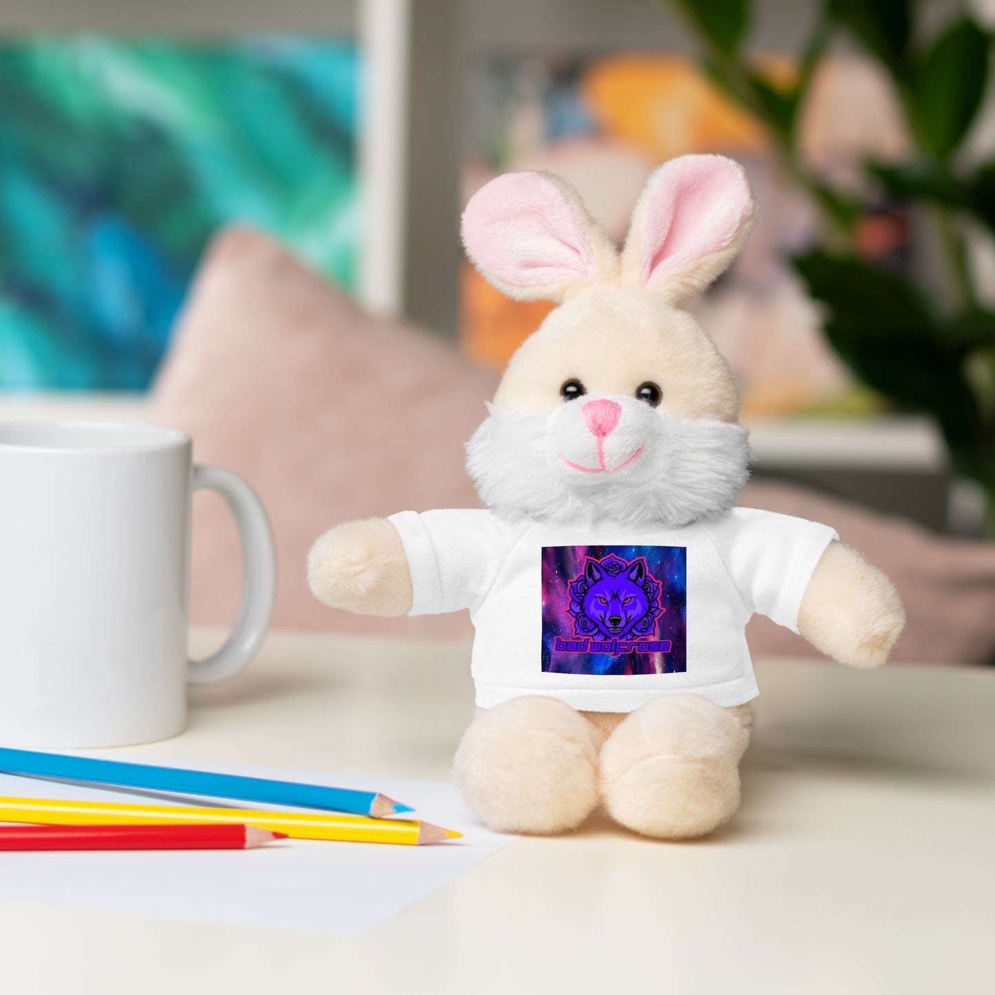 BadWolfRose Space Stuffed Animals with Tee