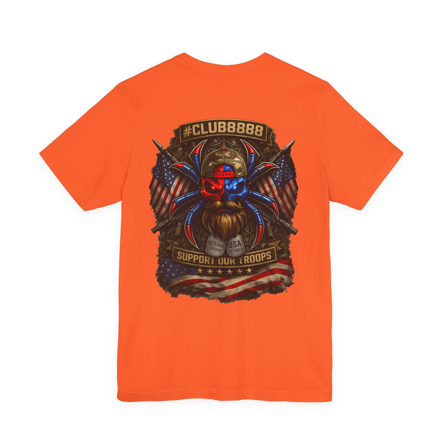 Club8888 Support The Troops Unisex T-shirt