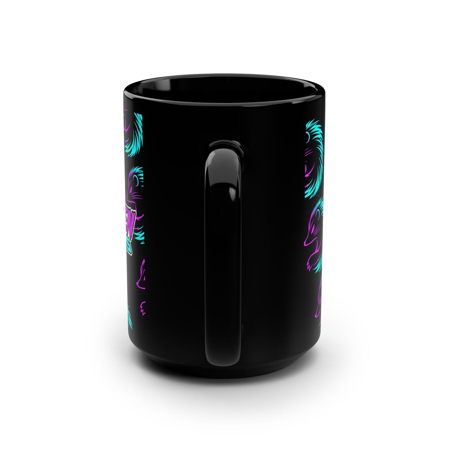 Team Kraven Quills Black Mug, 15oz