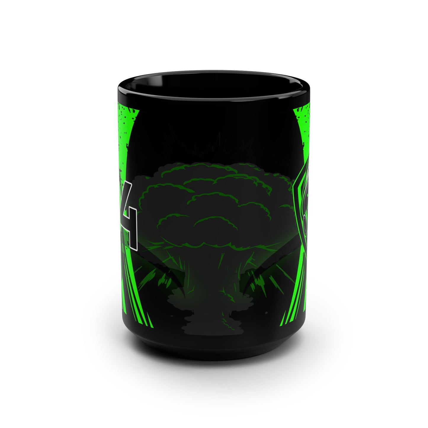 FD4 Classic Black Mug, 15oz