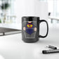 Superman85 Shirt Rip Black Mug, 15oz