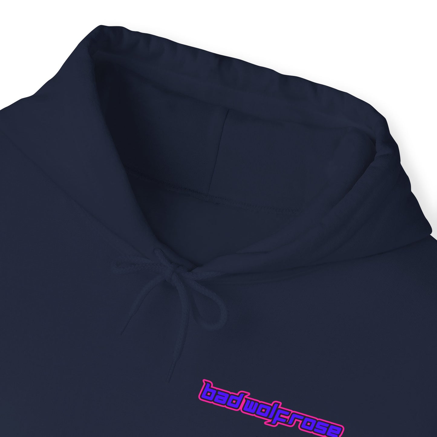 BadWolfRose Back Print Unisex Hoodie