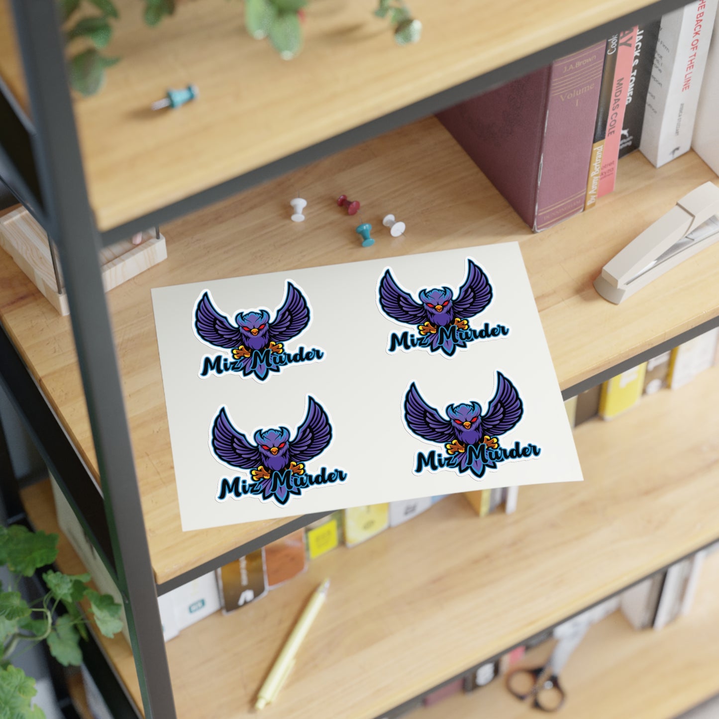 Miz Murder Sticker Sheets