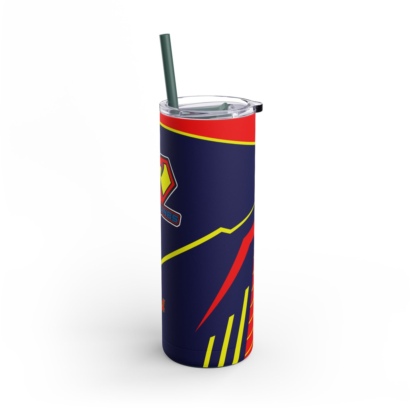 Superman85 Skinny Matte Tumbler, 20oz