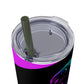 Kraven Quills Skinny Tumbler with Straw, 20oz