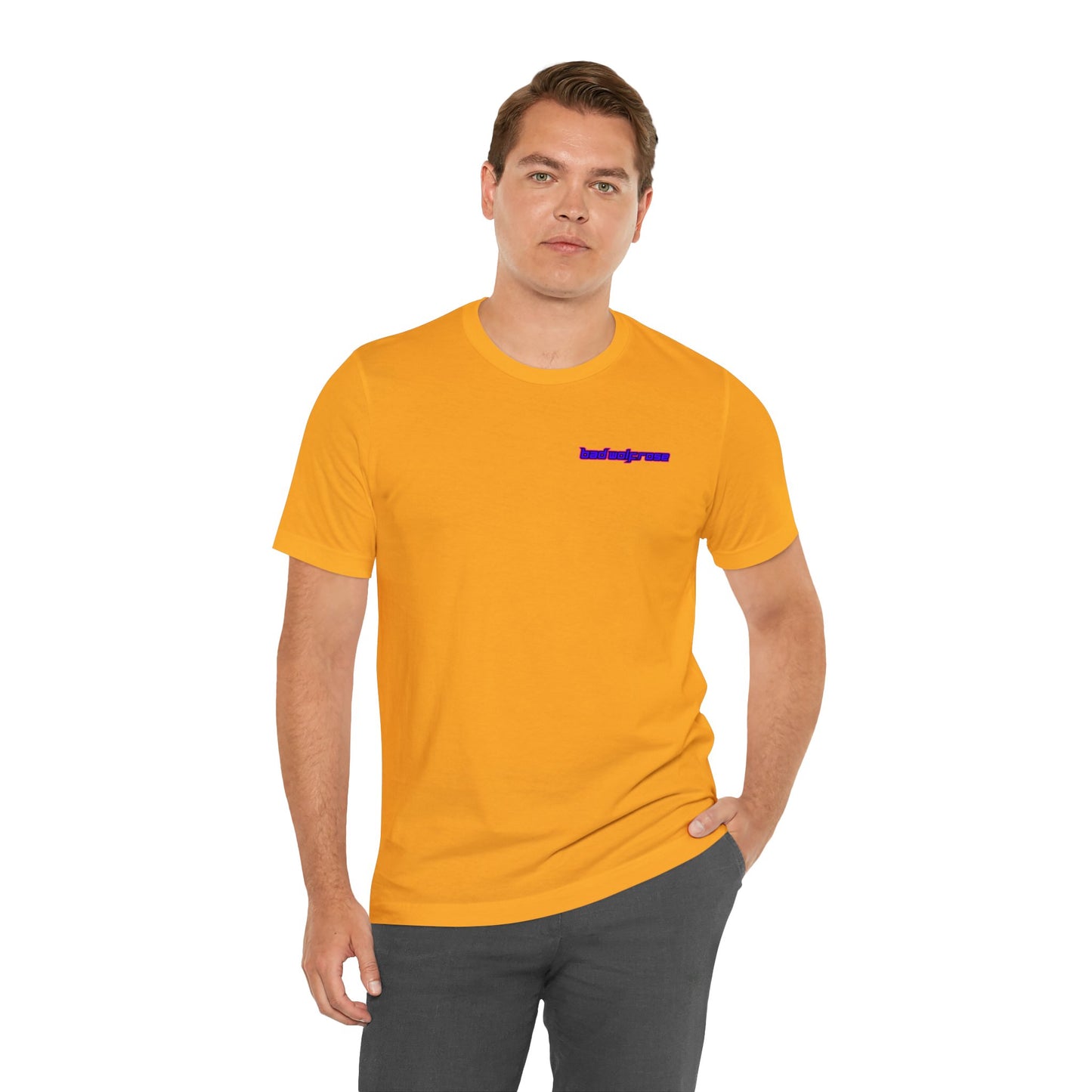 BadWolfRose Back Print Unisex T-shirt
