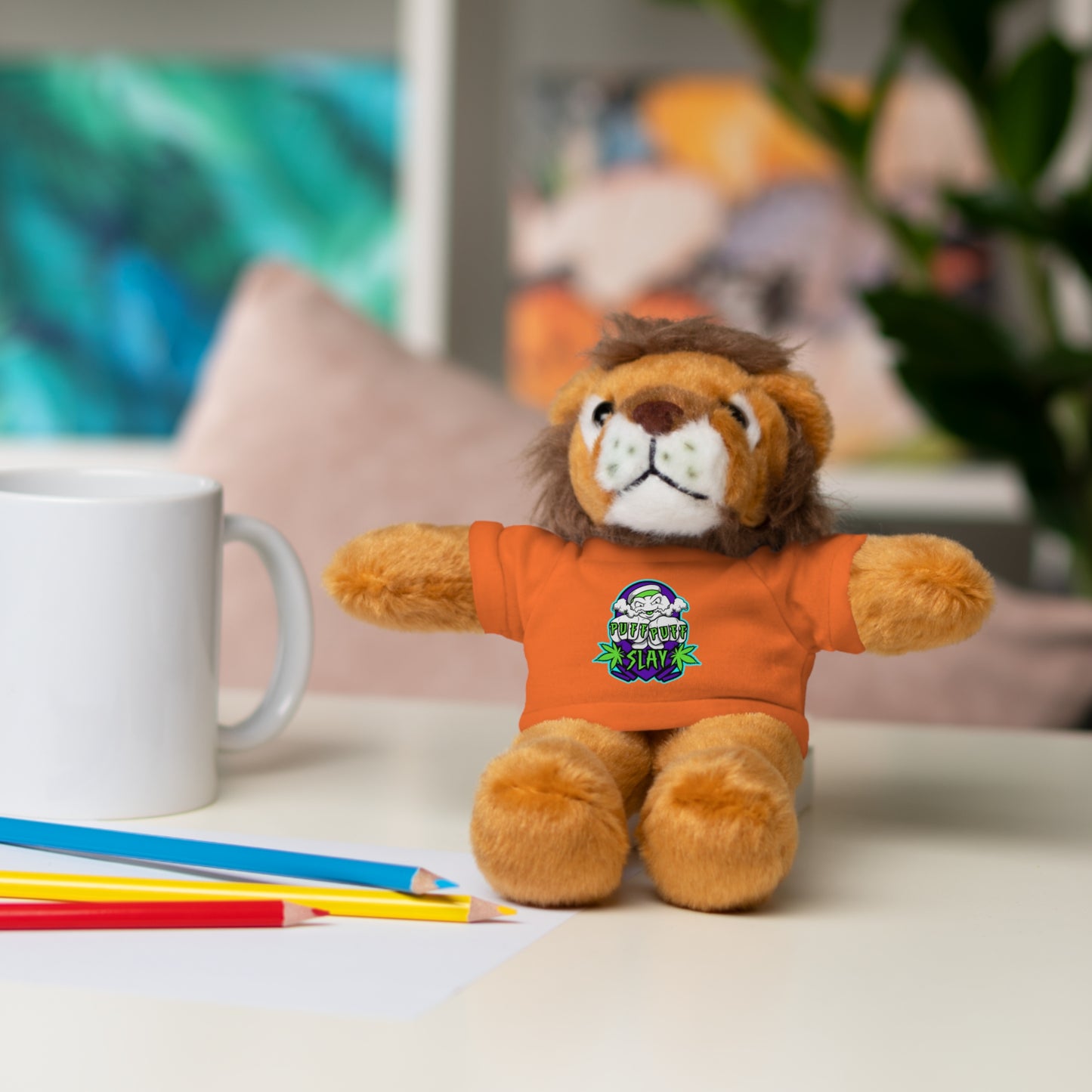 Puff Puff Slay Stuffed Animals with Tee