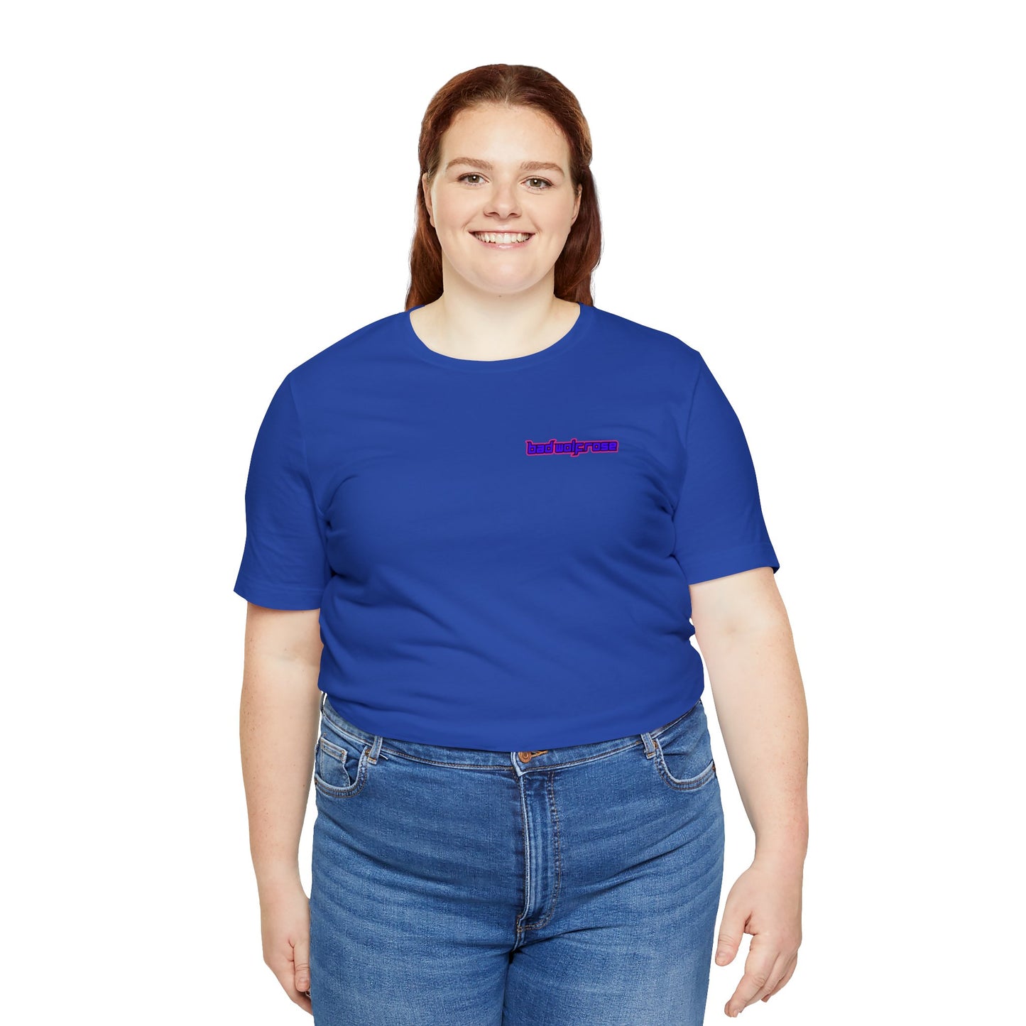 BadWolfRose Back Print Unisex T-shirt