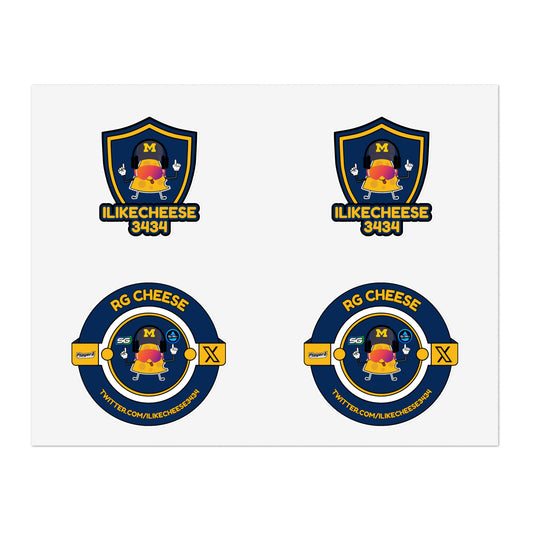 ILikeCheese3434 Sticker Sheets