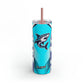 Casual Shark Skinny Matte Tumbler, 20oz