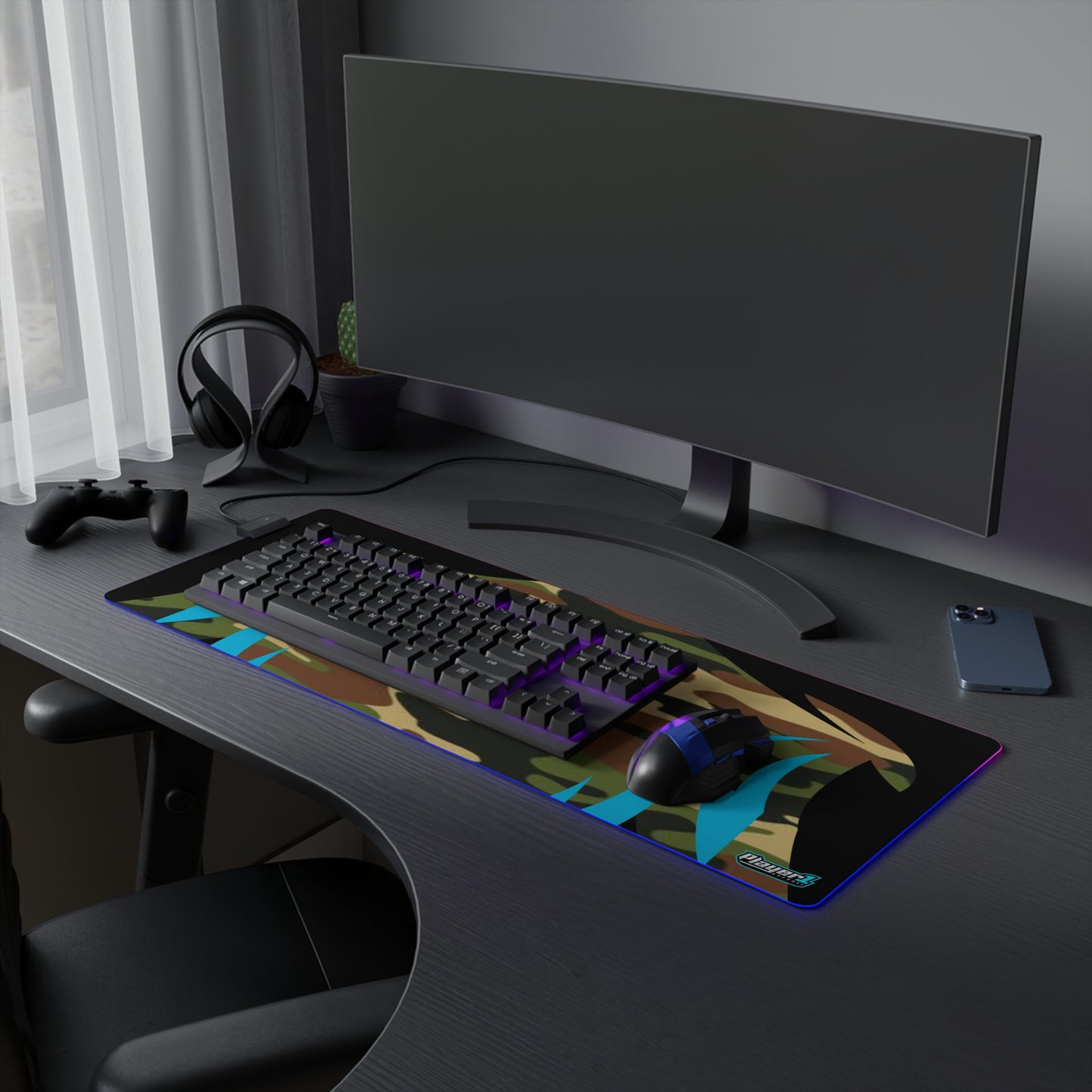 LuckySnow LED Gaming Mouse Pad